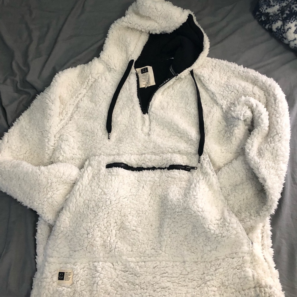 Men’s pacsun sherpa hoodie sz L